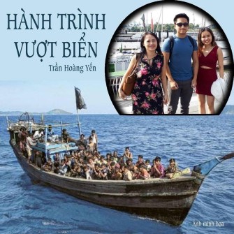 Yen Hoang Tran og hendes to børn